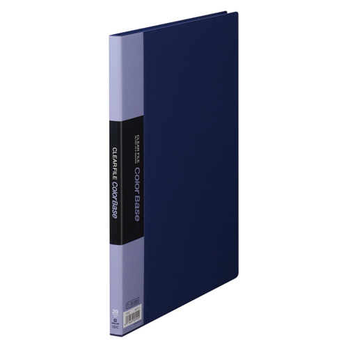 キングジム　１３２Ｃ－ＮＶ　クリアーファイルカラーベースＳ　ネイビー