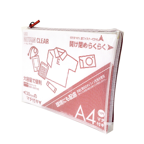 サクラクレパス　ＵＮＣＭ－Ａ４＃１９　ノータム・クリアーマチ付キＡ４レッド