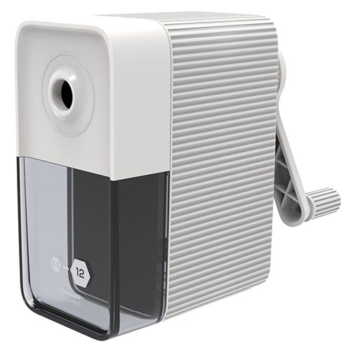 ナカバヤシ　ＤＰＳ－Ｈ５０１ＷＨ　太い鉛筆も削れる手動鉛筆削り／ホワイト