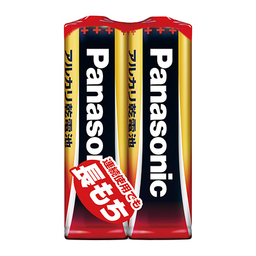 パナソニック　ＬＲ６ＸＪ／２Ｓ　アルカリ電池　単３　２個　シュリンク