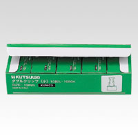 クツワ　ＫＵＷＣ３　ダブルクリップ　小　【１００個入】