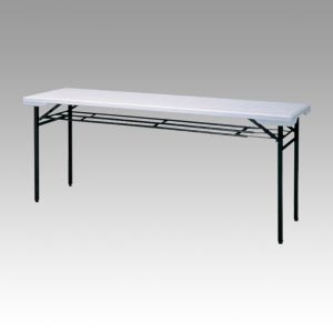 ナカバヤシ　ＰＥＴ－１８５０Ｔ　環境対応樹脂天板テーブル棚付