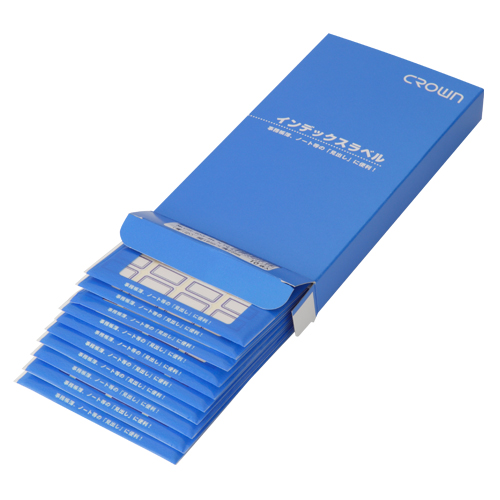 クラウン　ＣＲ－ＩＤ３－ＢＬＸ１０　クラウンアドインデックス青枠　【１０Ｐ】