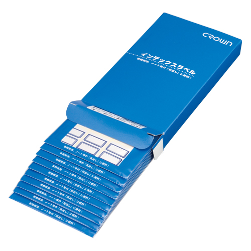 クラウン　ＣＲ－ＩＤ２－ＢＬＸ１０　クラウンアドインデックス青枠　【１０Ｐ】