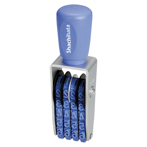 シヤチハタ　ＣＦ－４２Ｇ　回転ゴム印　欧文４連２号ゴシック