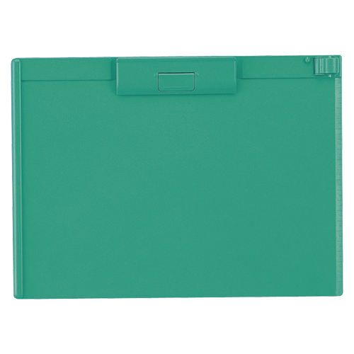 リヒトラブ　Ａ－９８７Ｕ－７　クリップボードＡ４Ｓ　緑