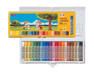 ぺんてる　ＧＨＳＲ－２０　ぺんてるパステル　２０色