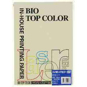 伊東屋　ＢＴ４３０　バニラ　バイオトップカラーＡ４　１６０ｇ　５０枚