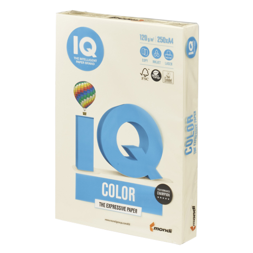 伊東屋　ＢＴ７３０　バニラ　バイオトップカラーＡ４　１２０ｇ２５０枚