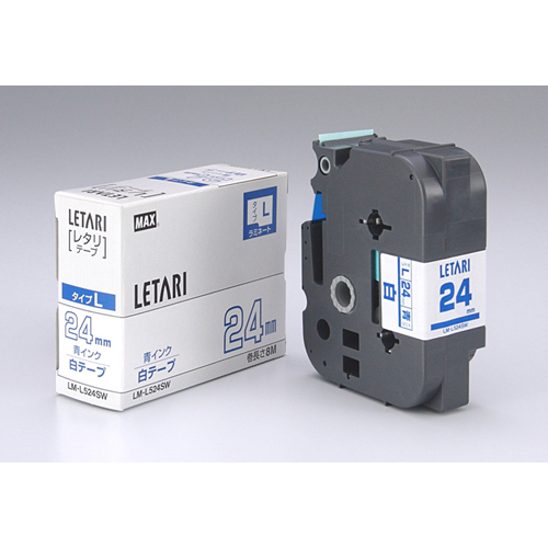 マックス　ＬＭ－Ｌ５２４ＳＷ　ビーポップミニ　白ラベル　青文字