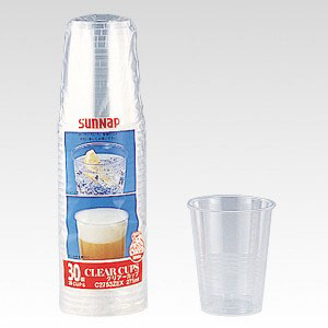 サンナップ　Ｃ２７５３ＺＥＸ　クリアカップ　３０個入