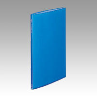 リヒトラブ　Ｇ３１３２－８　クリヤーブック　Ｂ４Ｌ　２０Ｐ　青