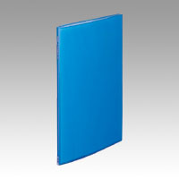 リヒトラブ　Ｇ３１３３－８　クリヤーブック　Ａ３Ｌ　２０Ｐ　青