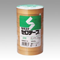 積水化学　Ｃ２５２Ｘ１４　セロテープ＃２５２　１８Ｘ７０　１０巻入