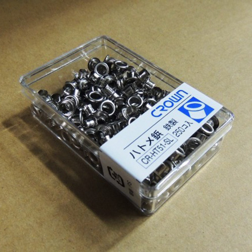 クラウン　ＣＲ－ＨＴ５１－ＳＬ　ハトメパンチ・ハトメ　シルバー