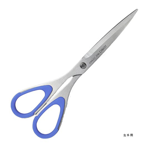 長谷川刃物　ＥＳＲ－１７５Ｌ　環境対応型はさみ　剣先左手用　ブルー