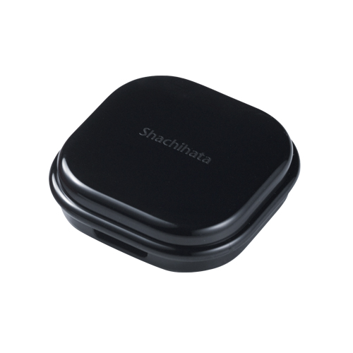 シヤチハタ　ＭＱＣ－３０－１　クロ　速乾シヤチハタ朱肉　コンパクトタイプ