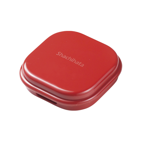 シヤチハタ　ＭＱＣ－３０－２　アカ　速乾シヤチハタ朱肉　コンパクトタイプ