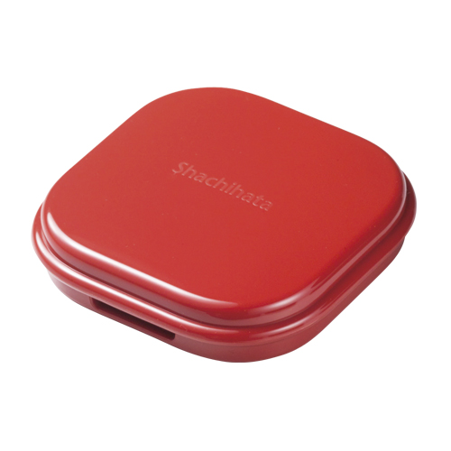 シヤチハタ　ＭＱＣ－４０－２　アカ　速乾シヤチハタ朱肉　コンパクトタイプ