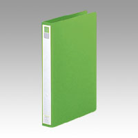 リヒトラブ　Ｆ－８７７Ｕ－６　リングファイルＡ４Ｓ　２Ｈ　黄緑