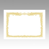 ササガワ　１０－１０６０　ＯＡ賞状用紙　白　Ａ４判縦書用