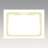 ササガワ　１０－１０８０　ＯＡ賞状用紙　白　Ａ３判縦書用