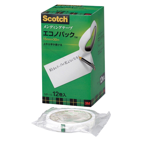 スリーエム　ＭＰ－１５　メンディングテープエコノパック　１２巻入