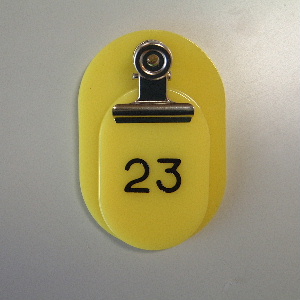 クラウン　ＣＲ－ＯＹ８０－Ｙ　親子札　欠番　２枚１組　黄