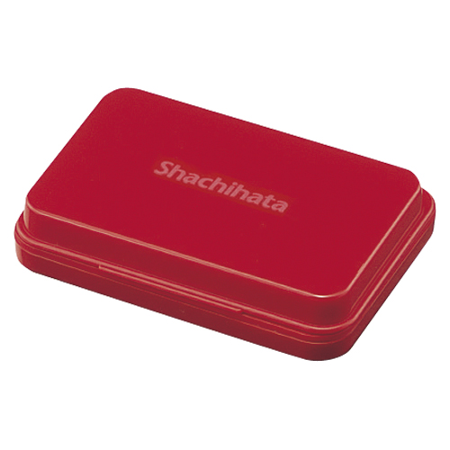 シヤチハタ　ＨＧＮ－１－Ｒ　シヤチハタスタンプ台　小形　赤