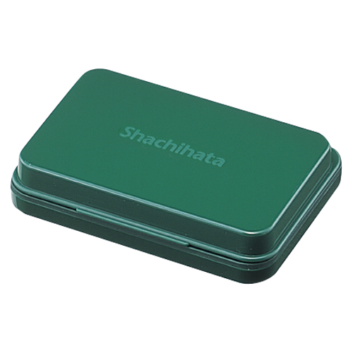 シヤチハタ　ＨＧＮ－１－Ｇ　シヤチハタスタンプ台　小形　緑