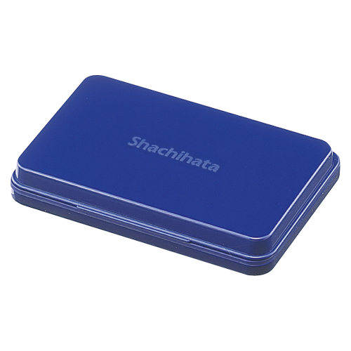 シヤチハタ　ＨＧＮ－２－Ｂ　シヤチハタスタンプ台　中型　藍