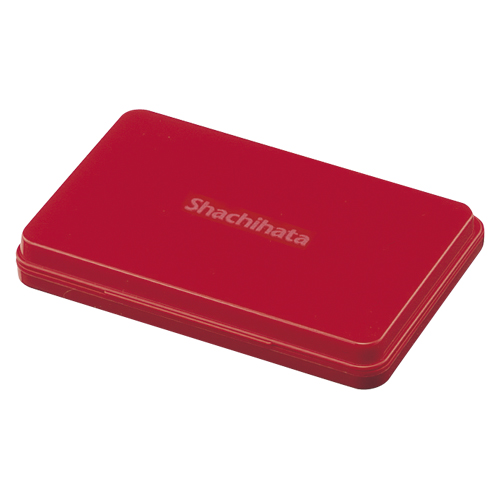 シヤチハタ　ＨＧＮ－３－Ｒ　シヤチハタスタンプ台　大型　赤