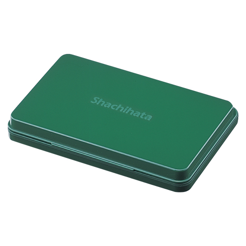 シヤチハタ　ＨＧＮ－３－Ｇ　シヤチハタスタンプ台　大型　緑