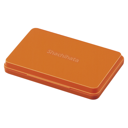 シヤチハタ　ＨＧＮ－３－ＯＲ　シヤチハタスタンプ台　大型　朱