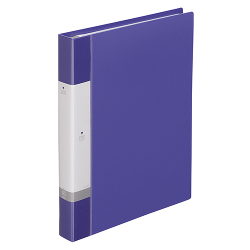 リヒトラブ　Ｇ３８０２－８　クリヤーブック　Ａ４Ｓ　２５Ｐ　青