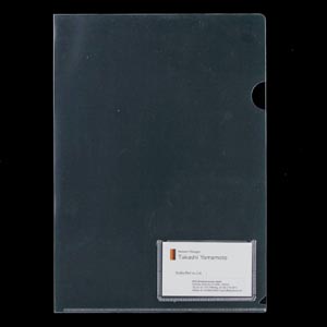 山口工業　ＹＧ－１０－１０　クリアホルダー名刺ポケット付き１０枚入