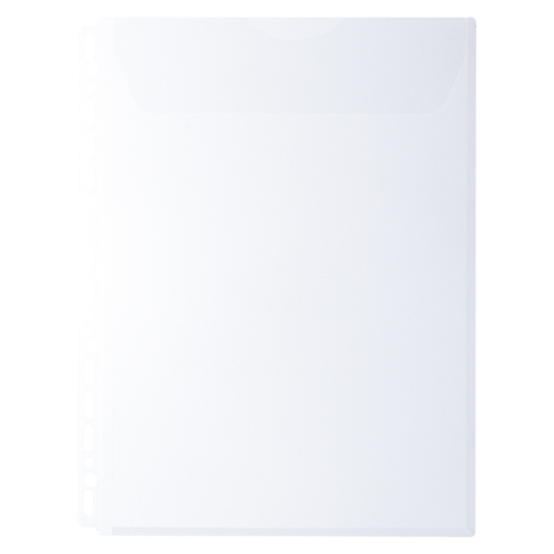 キングジム　７６２Ｐ－１０－Ｍ　多穴ホルダー封筒タイプ　乳白