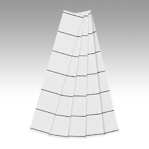 山口工業　ＹＦ－２０２　カルテホルダー見出し紙（２００枚入）