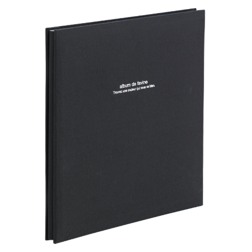 ナカバヤシ　アＨ－ＬＤ－１９１－Ｄ　１００年台紙アルバム／ブラック