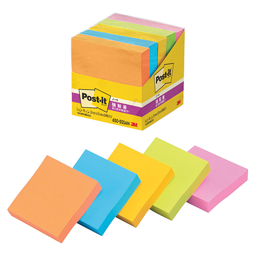 スリーエム　６５０－５ＳＳＡＮ　ポストイット強粘着ノート