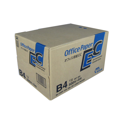 日本紙通商　オフィスＥＣ　Ｂ４　オフィス用紙Ｂ４Ｔ【５００枚入Ｘ５冊】