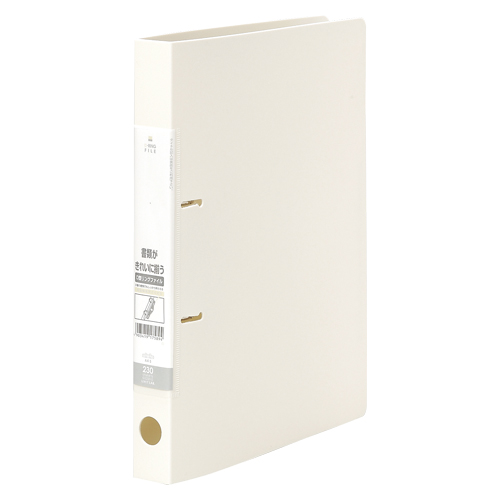 リヒトラブ　Ｇ２２２０－０　Ｄリングファイル　Ａ４Ｓ　２穴　白