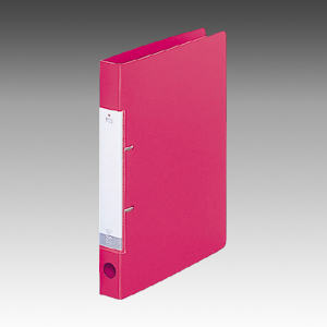 リヒトラブ　Ｇ２２２０－３　Ｄリングファイル　Ａ４Ｓ　２穴　赤