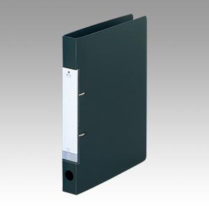 リヒトラブ　Ｇ２２２０－２４　Ｄリングファイル　Ａ４Ｓ　２穴　黒