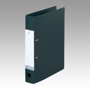 リヒトラブ　Ｇ２２３０－２４　Ｄリングファイル　Ａ４Ｓ　２穴　黒