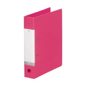 リヒトラブ　Ｇ２２４０－３　Ｄリングファイル　Ａ４Ｓ　２穴　赤