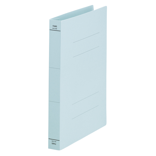 ＦＡＭＳ　２１９４５７　フラットファイル背ワイド　ブルー　１０冊