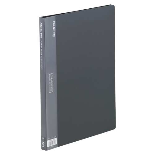 ビュートン　ＢＣＢ－Ａ４－２０ＤＧ　クリヤーブックＡ４判縦型（２０ポケット）