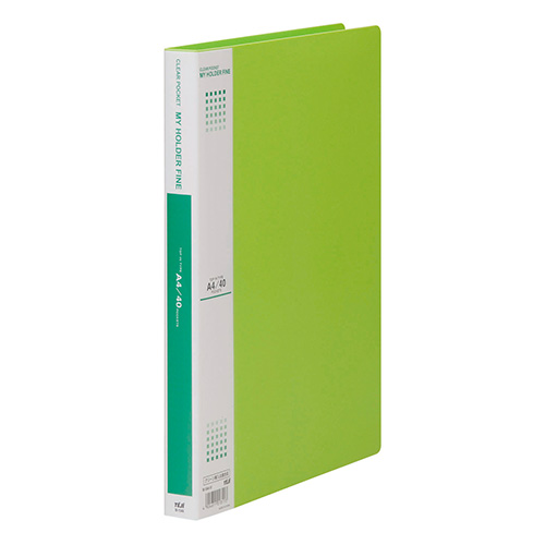 テージー　Ｍ－１０４４－１５　ライトグリーン　マイホルダーファイン　ラグ　Ａ４　４０Ｐ