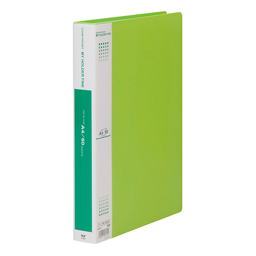 テージー　Ｍ－１０４６－１５　ライトグリーン　マイホルダーファイン　ラグ　Ａ４　６０Ｐ